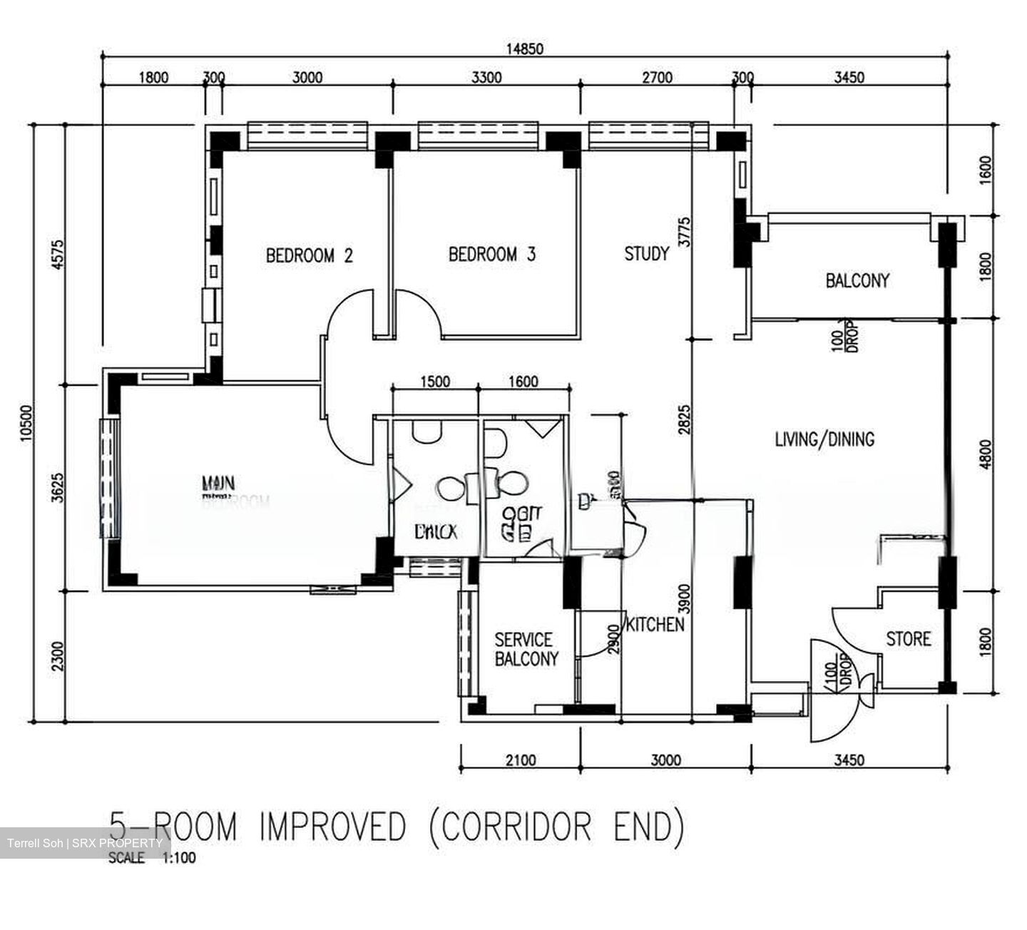 Blk 754 Woodlands Circle (Woodlands), HDB 5 Rooms #571514021